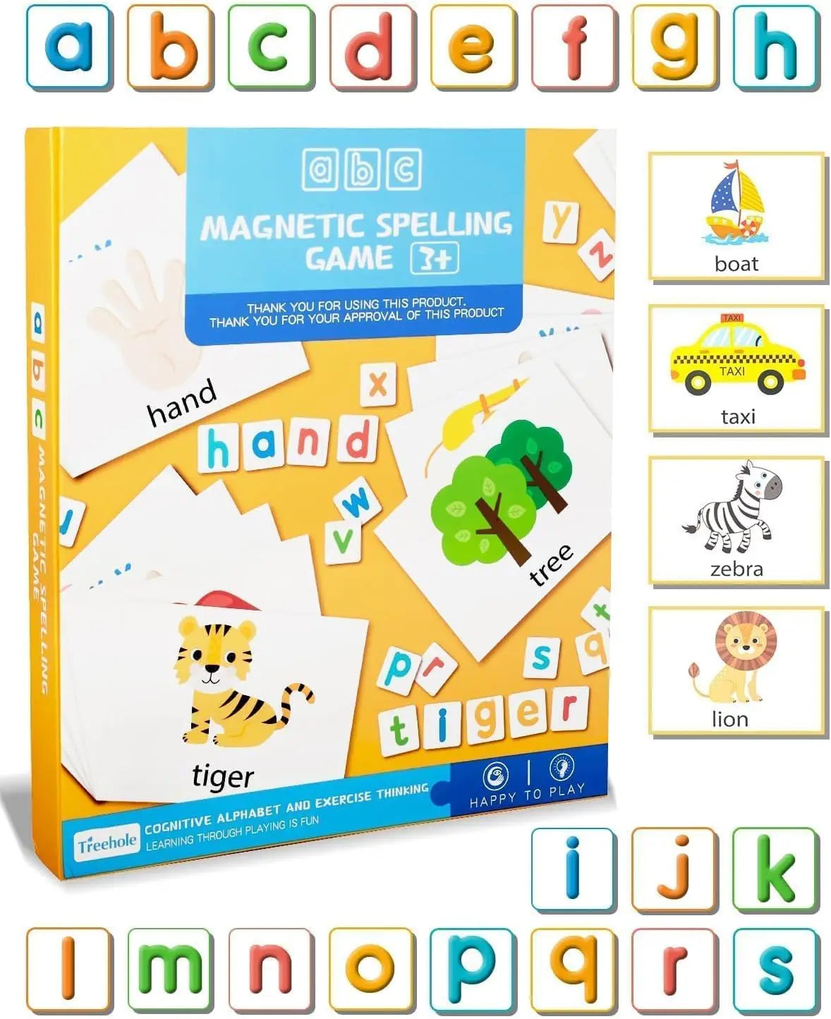 Letters and Numbers Set for Toddlers, 52Pcs