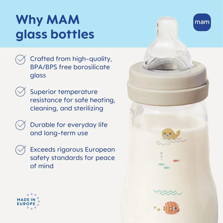 Premium Glass Baby Bottles