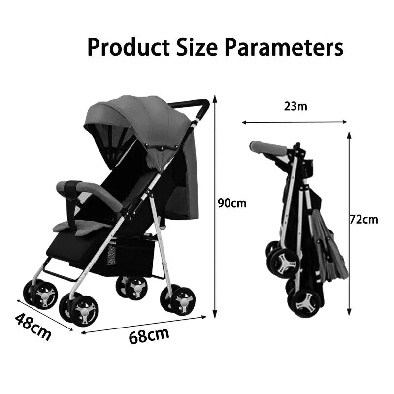 2 In 1 Baby Cart Baby Stroller