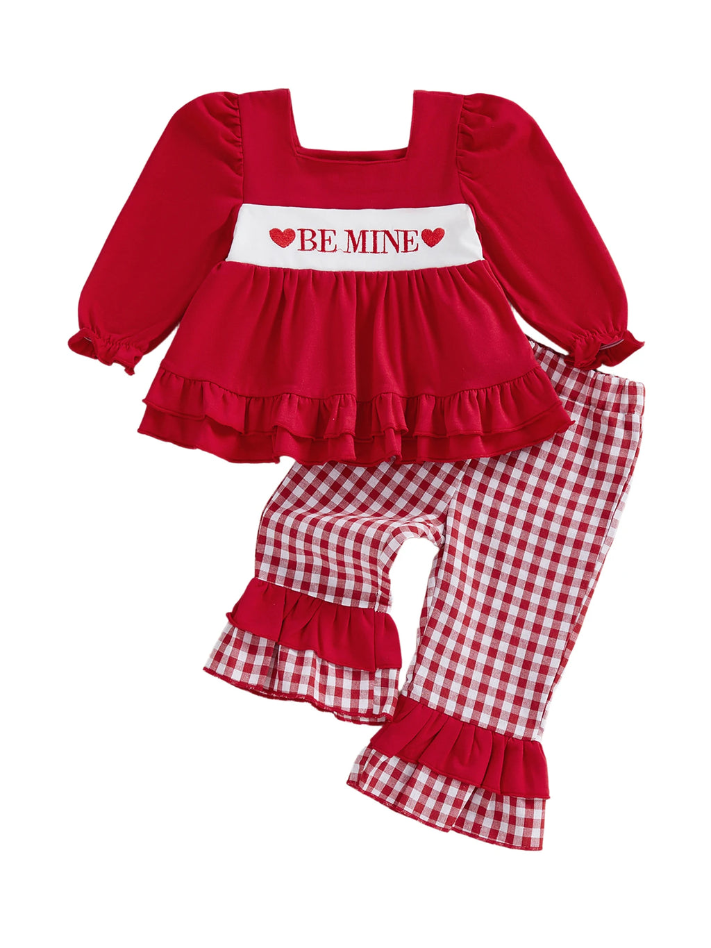 Toddler Girl Valentine’s Day Clothing Set