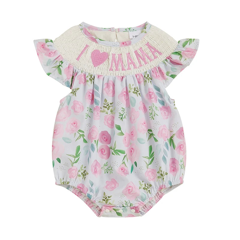 Adorable Baby Girls Rompers with Cute Bow