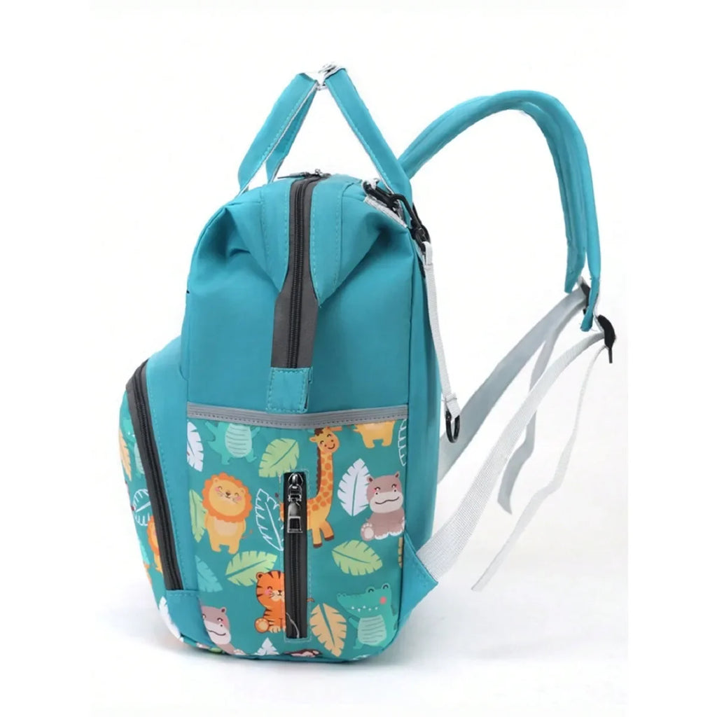 Multifunctional Diaper Bag Backpack , Unisex Waterproof Diaper Bag