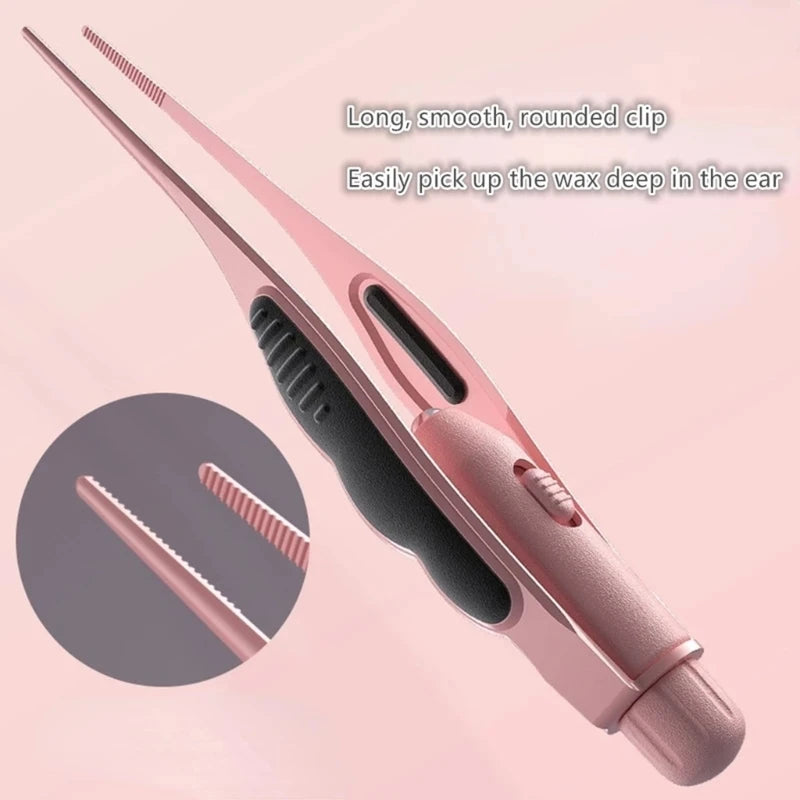 LED Ear Wax Removal Tweezers