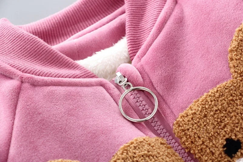 3PCS Winter Autumn Toddler Baby Boys Girls Clothes