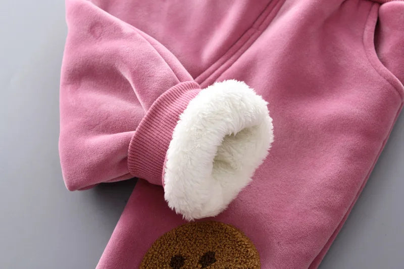 3PCS Winter Autumn Toddler Baby Boys Girls Clothes