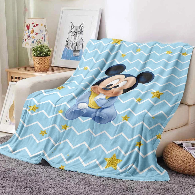 Baby Mickey Flannel Blanket