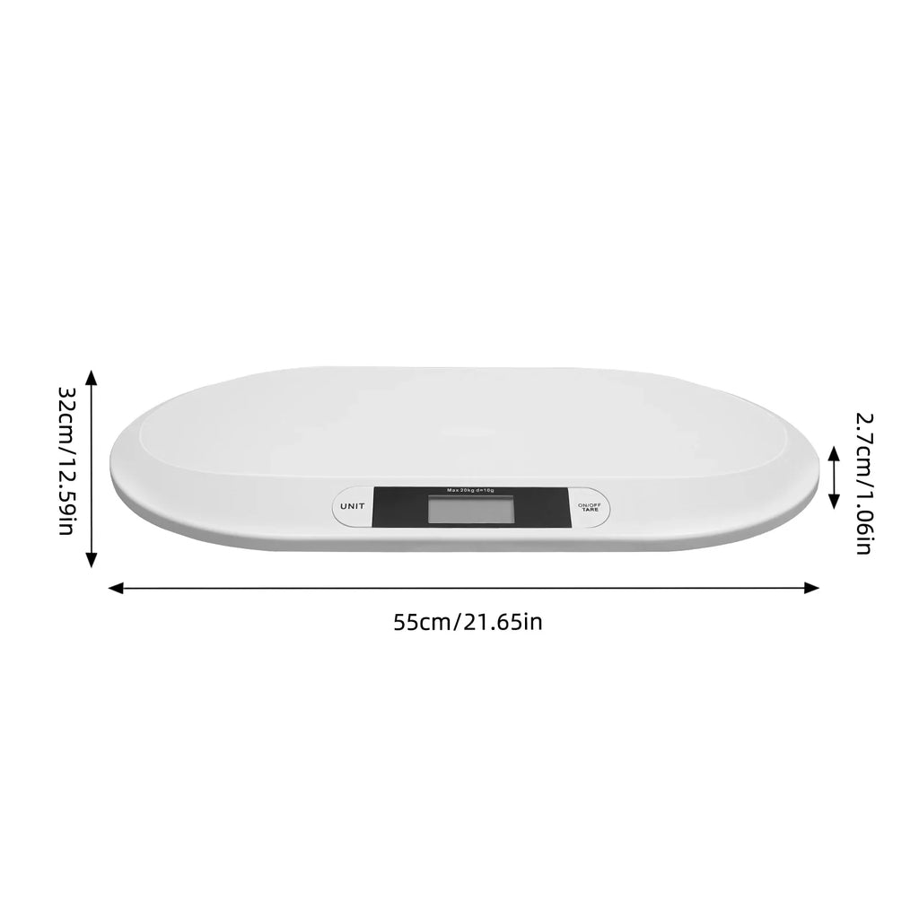 Digital Baby Scale with Large 20kg Capacity