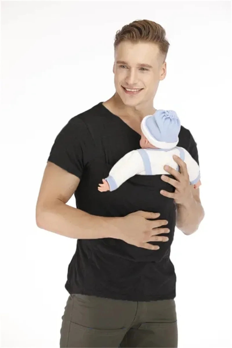 Kangaroo Safety Pocket T-Shirt Baby Support
