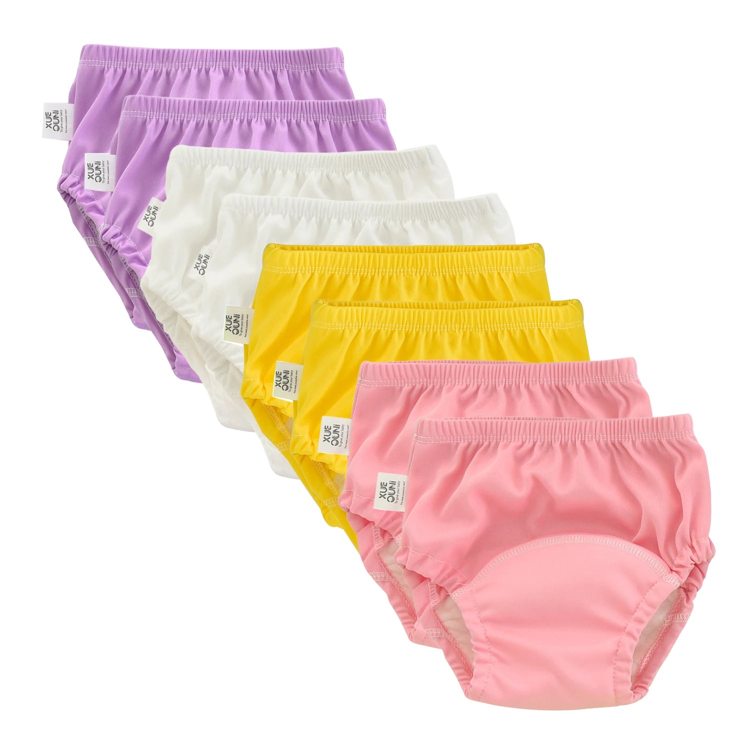 8-pack baby training pants - soft and breathable