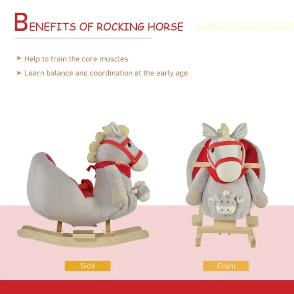 Interactive Kids Rocking Horse Toy