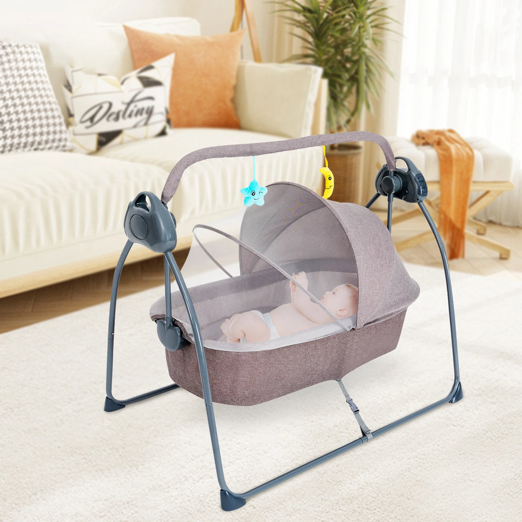 Rocking Baby Cradle Swing Bed