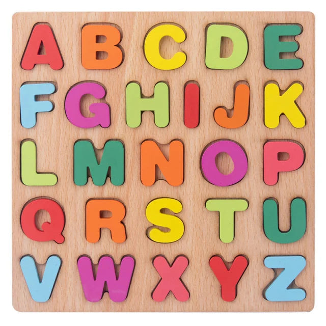Montessori Wooden Games Baby Toys Puzzle