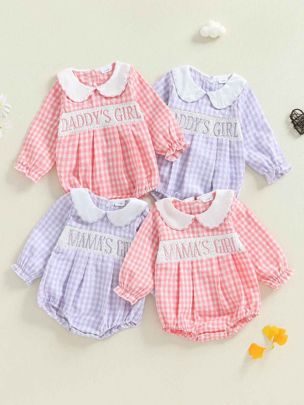 IGirls Jumpsuit Adorable Long Sleeve Romper