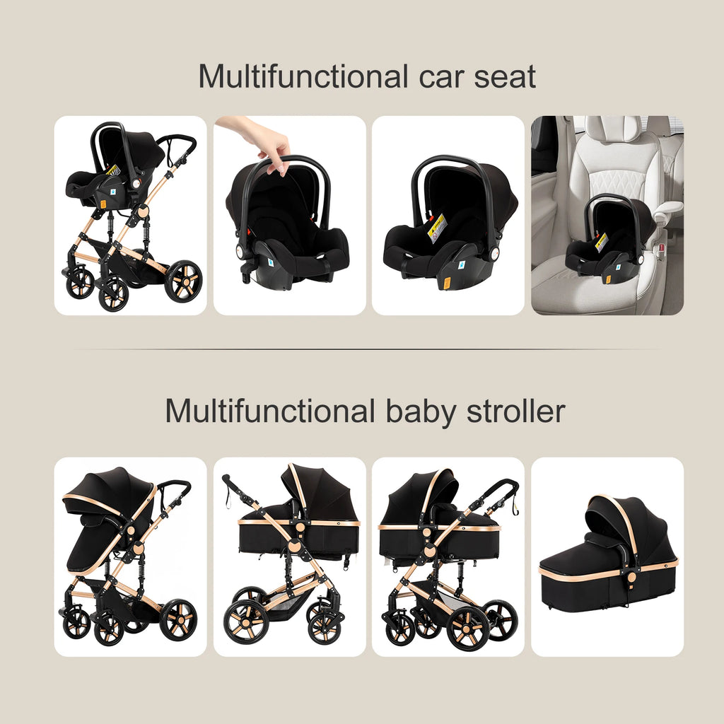 Baby Stroller Baby Accessories Baby Cars Stroller 3 In 1