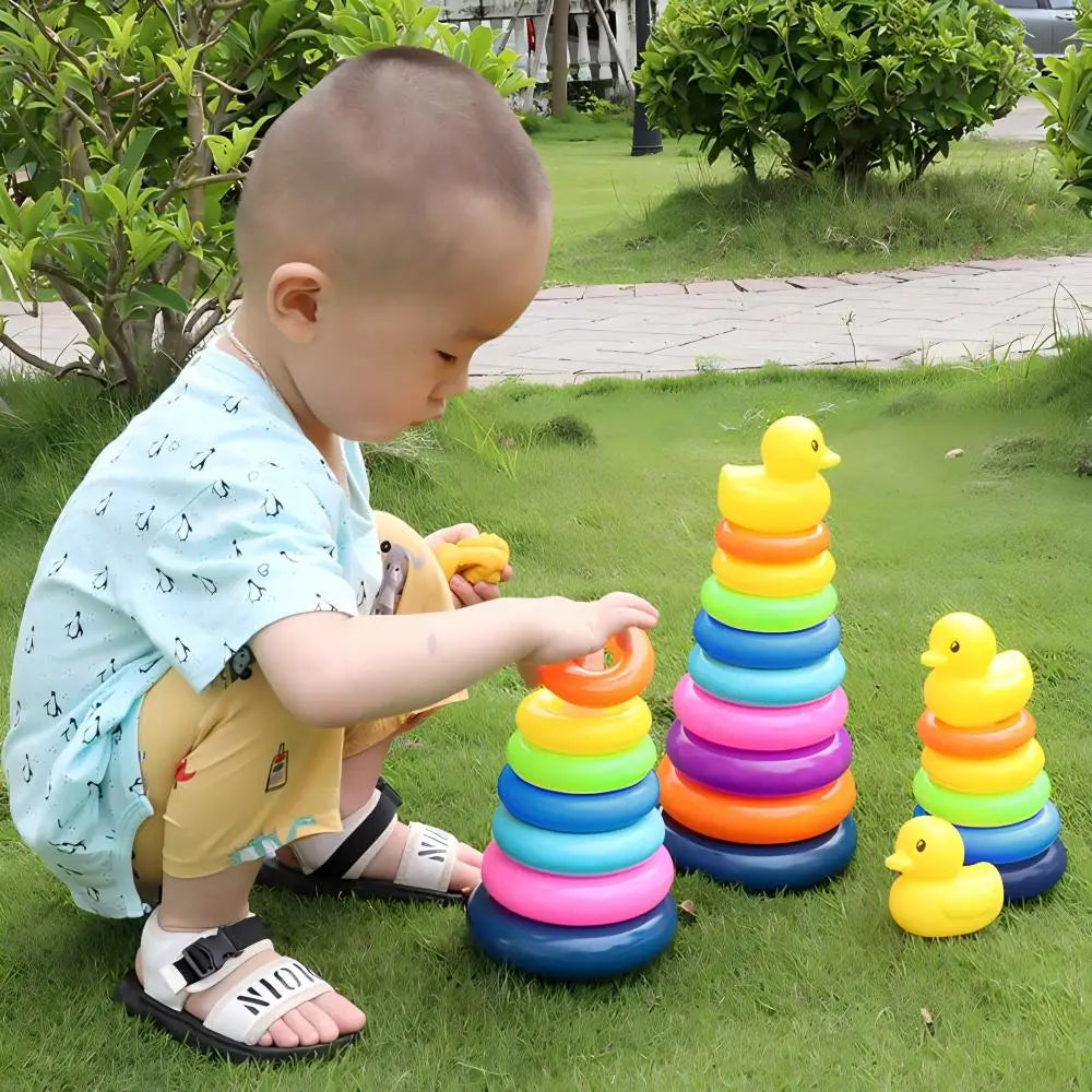 Montessori Baby Toy Rolling Ball Tower