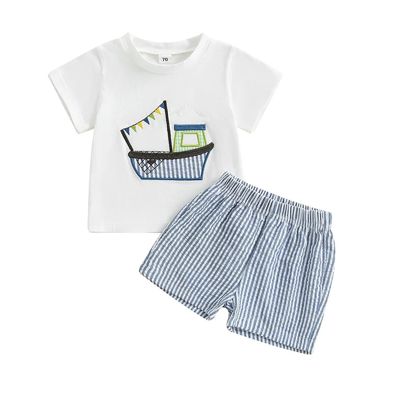 Baby Boy Shorts Set
