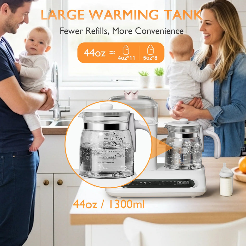 Baby Bottle Warmer & Steamer, 44oz