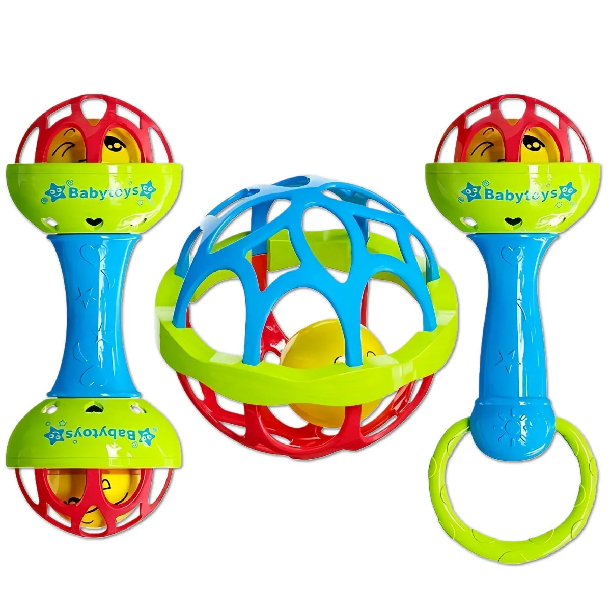 3PCS/Set Hand Cranked Toy, Suitable For Babies