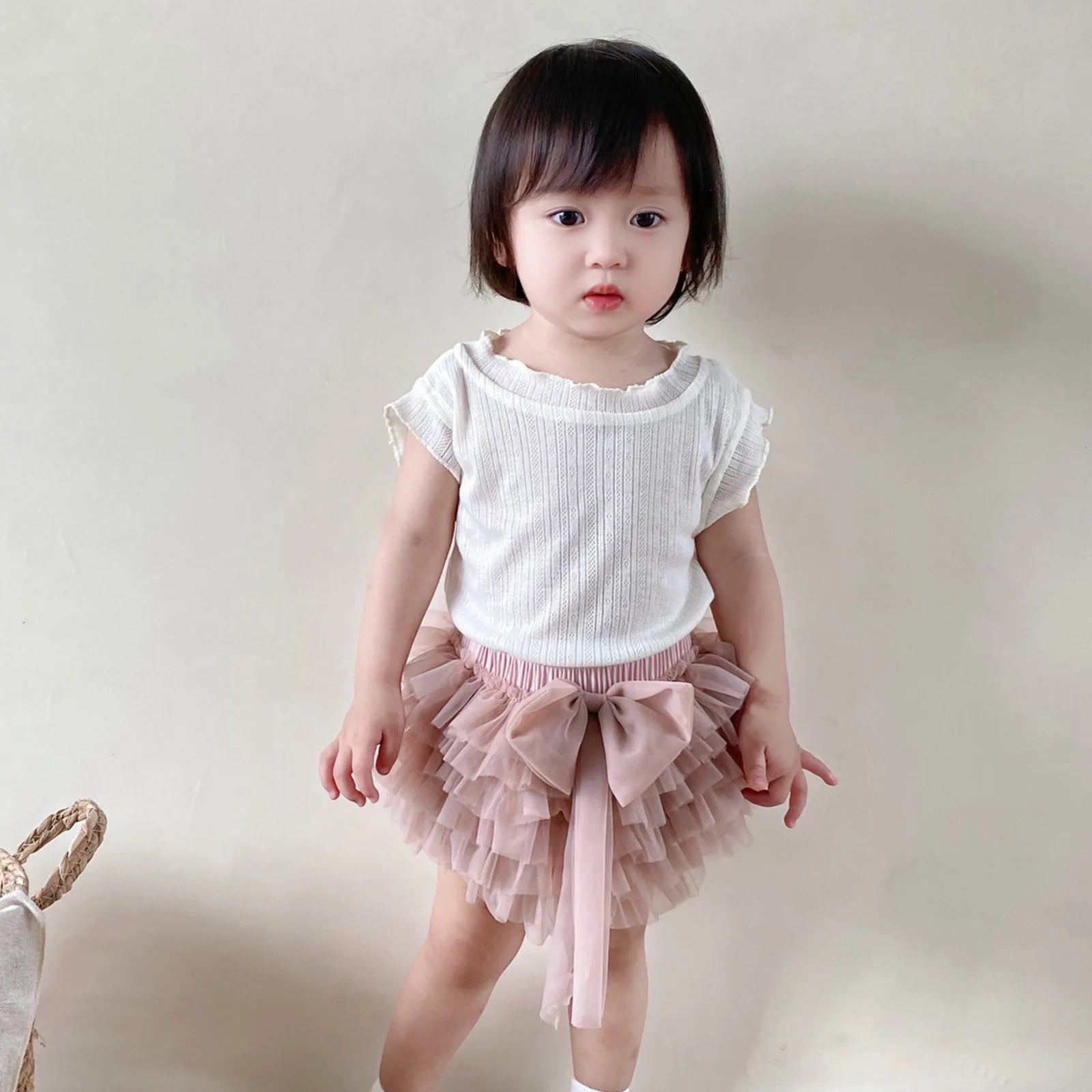 Baby Girls Small Tutu Skirt for Kids Children Puffy Tulle Skirts