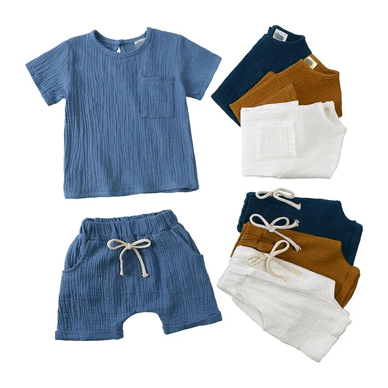 2 Pieces Babies Outfit Set