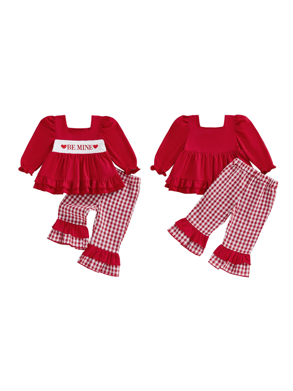 Toddler Girl Valentine’s Day Clothing Set
