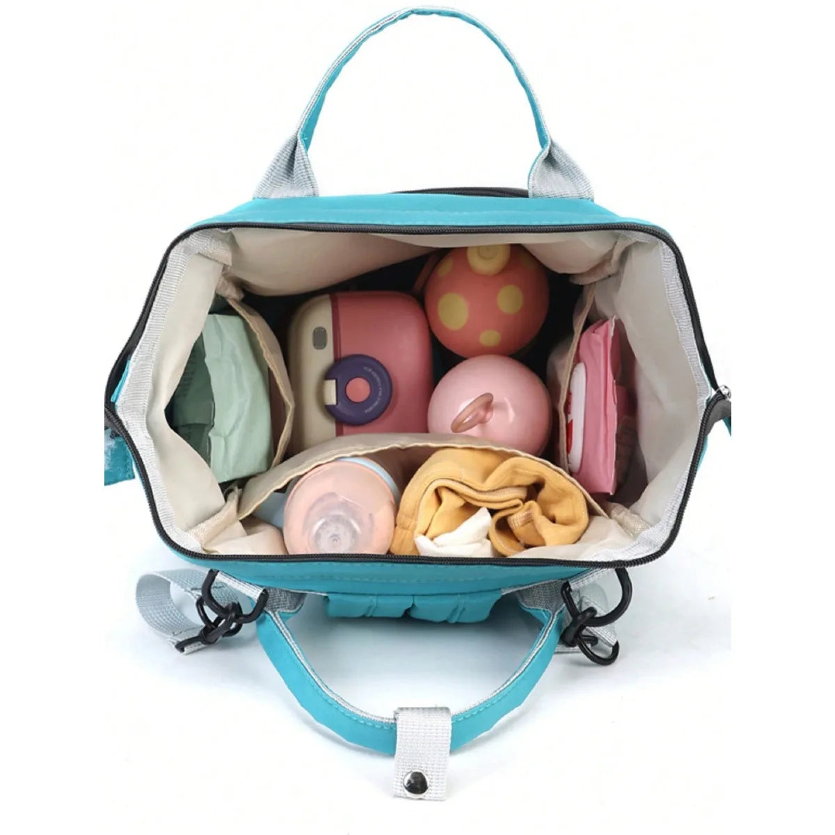 Multifunctional Diaper Bag Backpack , Unisex Waterproof Diaper Bag