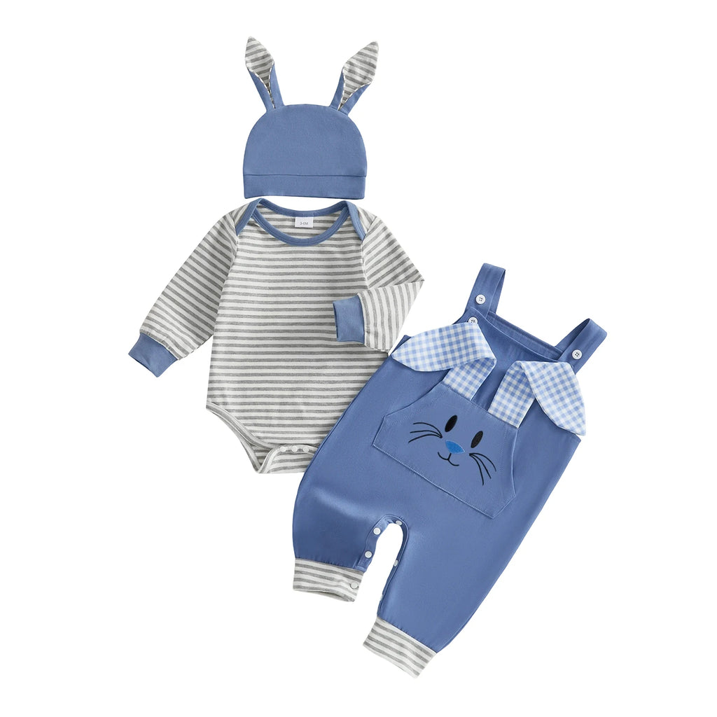 Baby Girl Easter Outfit 3 Piece Set