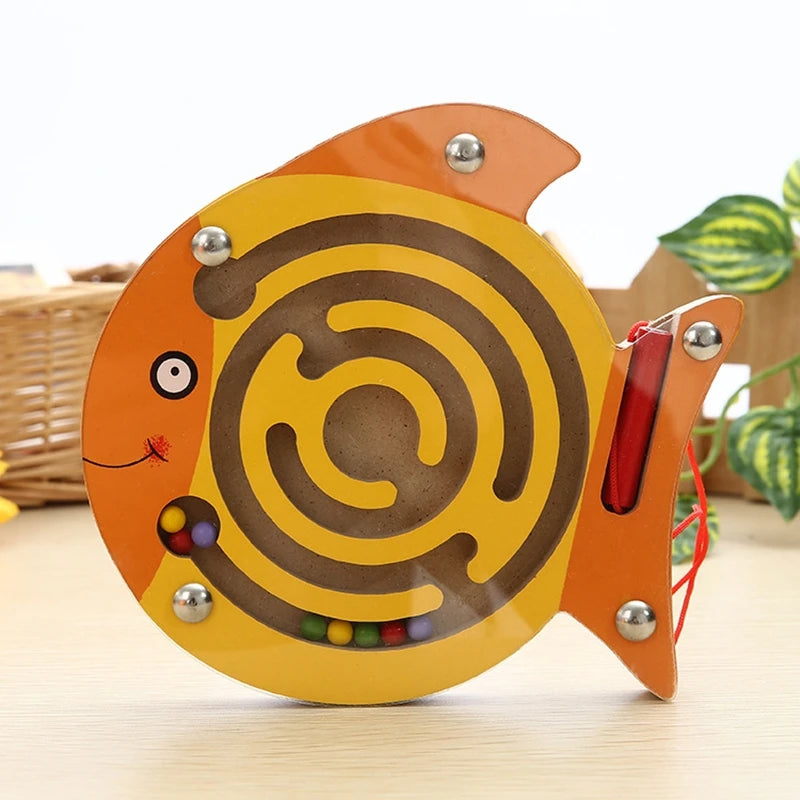 Montessori Wooden Games Baby Toys Puzzle