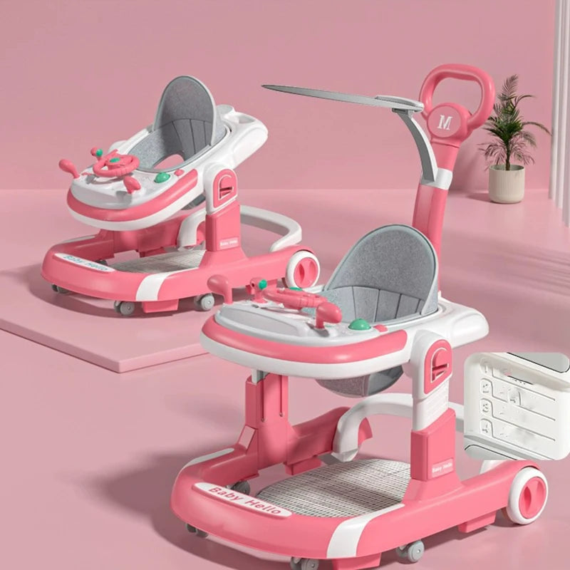 2 In 1 Baby Walker Toddler Baby Push Walker