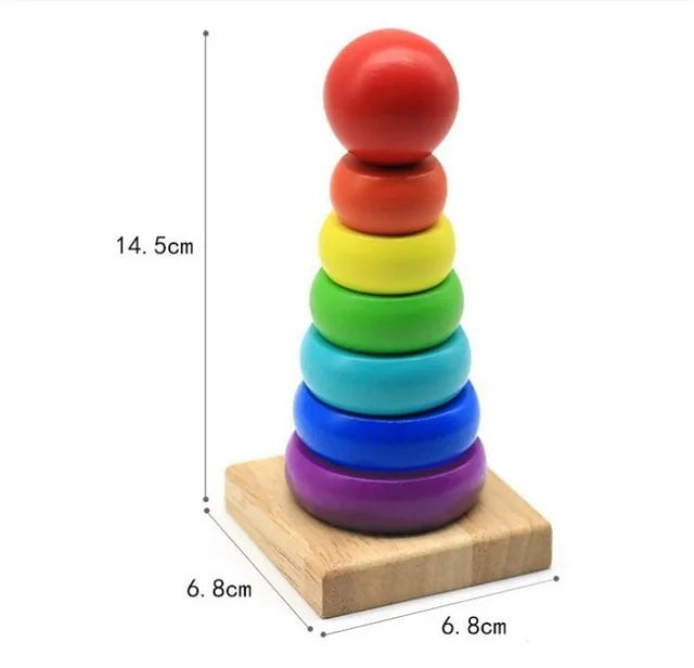 Montessori Wooden Games Baby Toys Puzzle