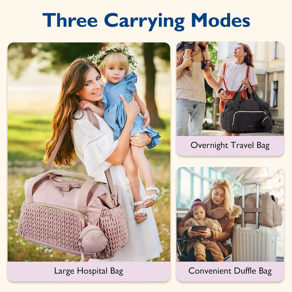 Large Capacity Travel Diaper Bag