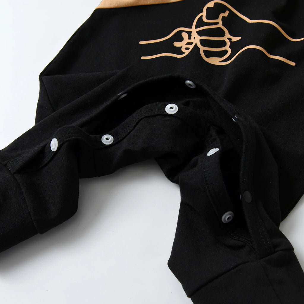 Newborn Infant Baby Boy Romper "Dad + Me"