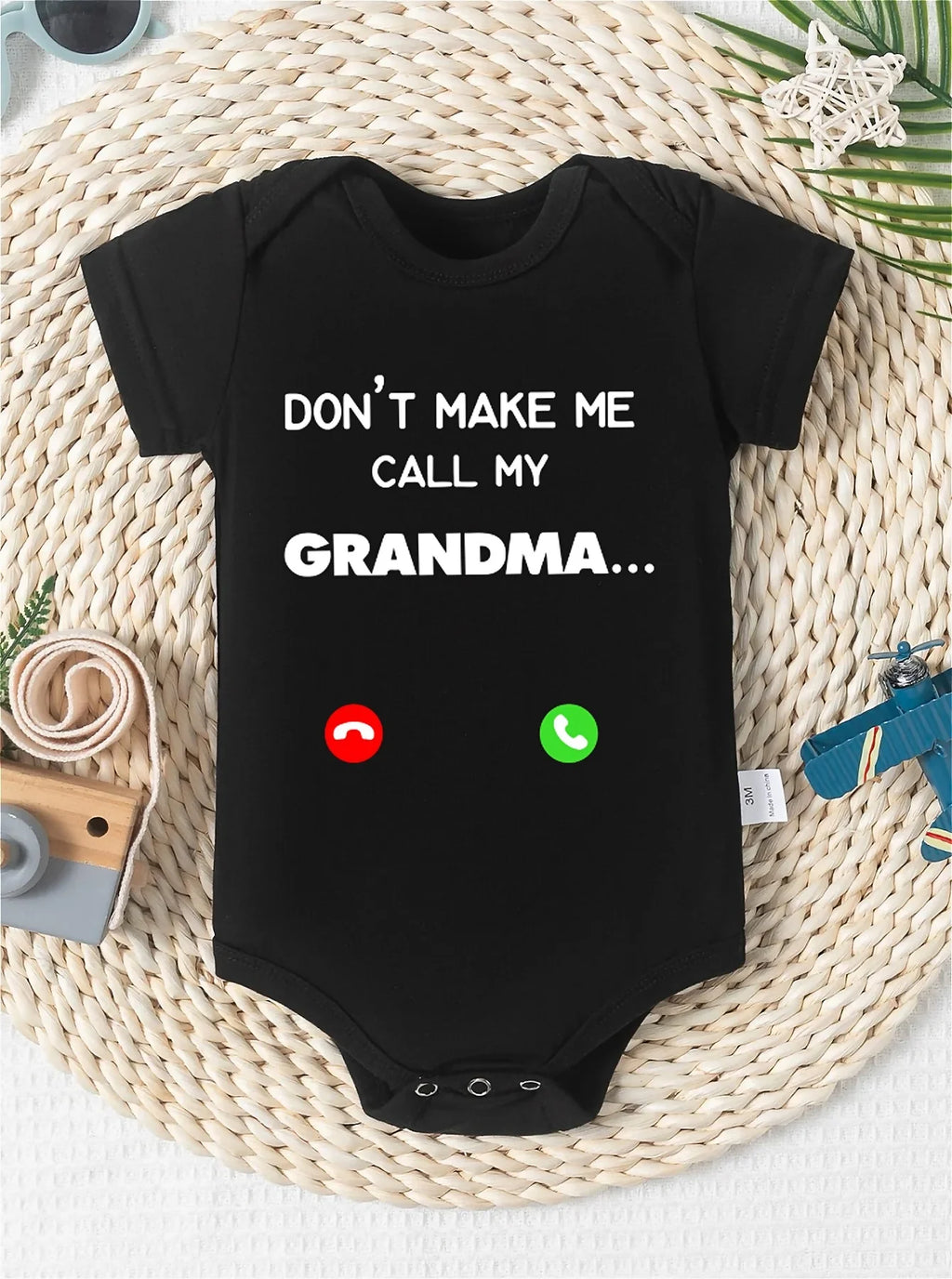 Adorable 'Don't Make Me Call My Grandma shirt
