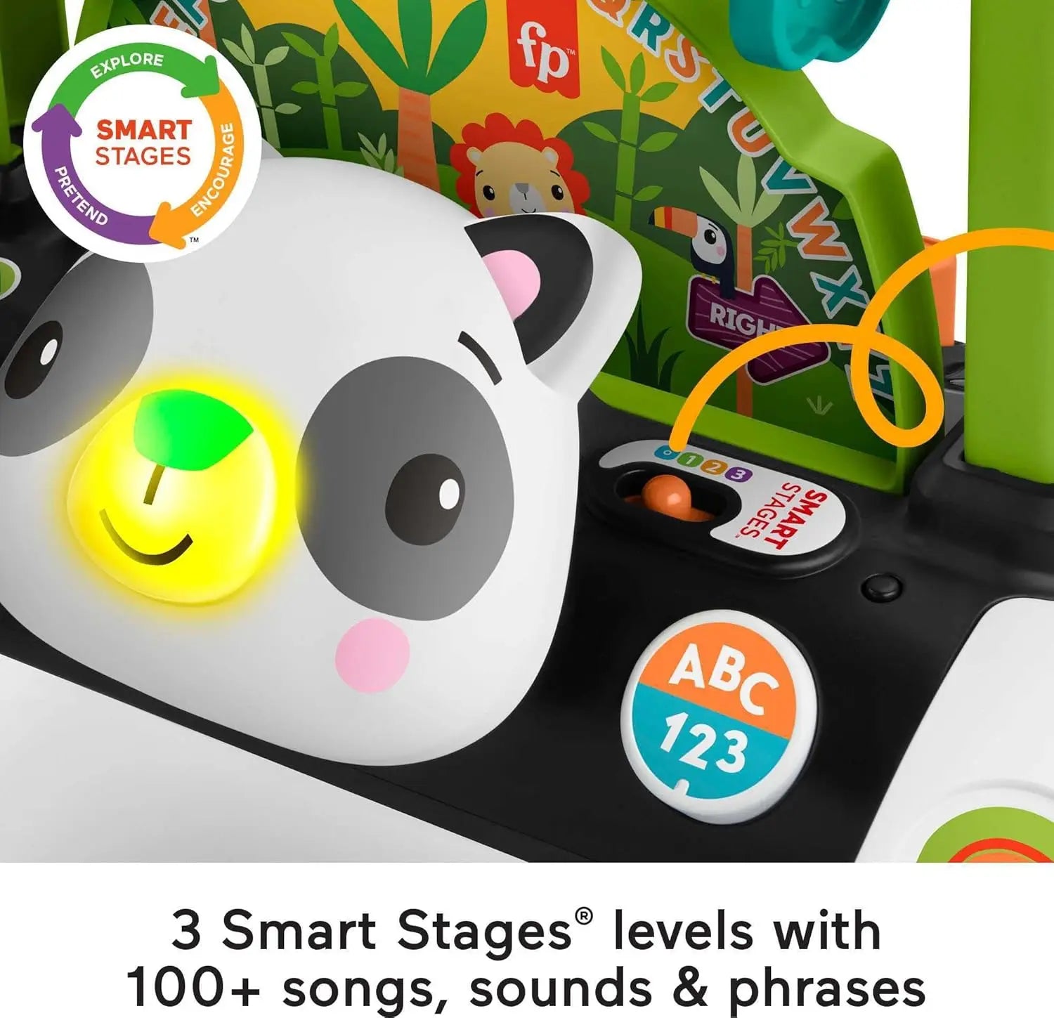 Interactive Panda Push Walker