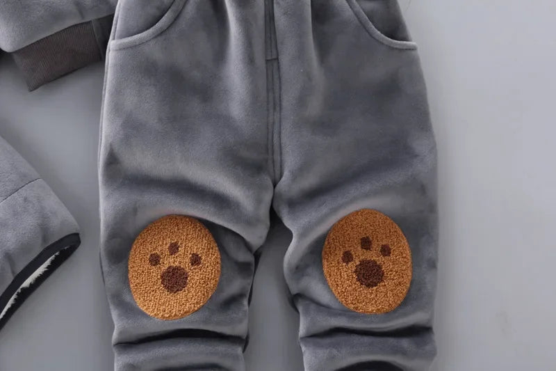 3PCS Winter Autumn Toddler Baby Boys Girls Clothes