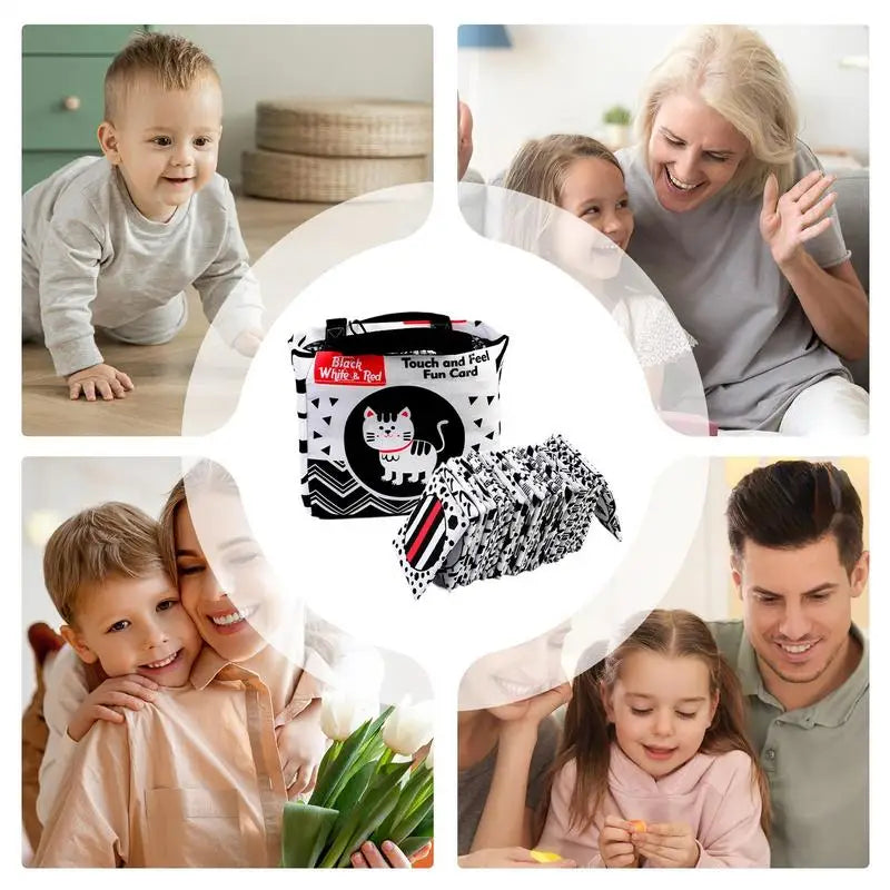 Soft Alphabet Cards Soft Recognition Card Book Set Cloth Early Childhood