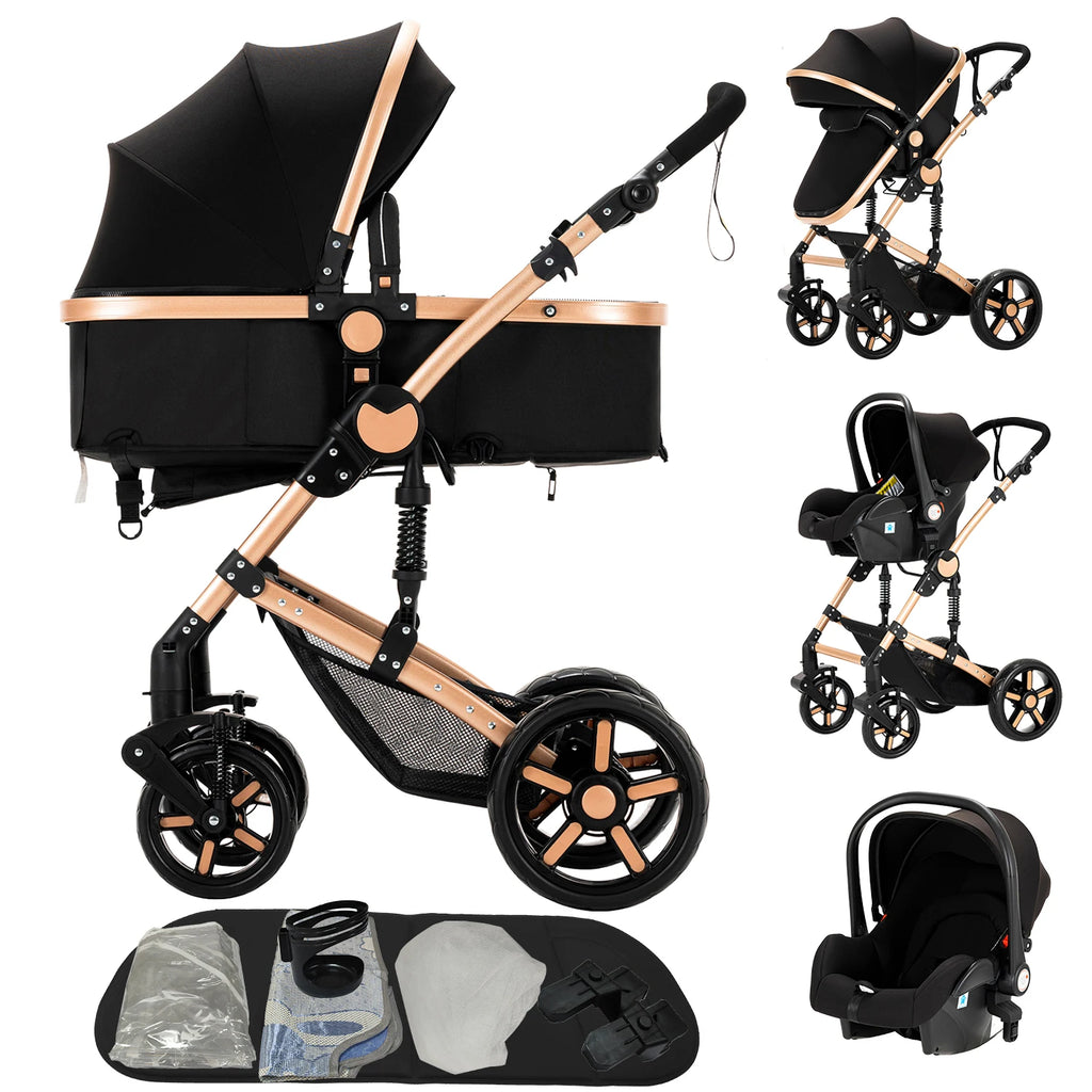 Baby Stroller Baby Accessories Baby Cars Stroller 3 In 1