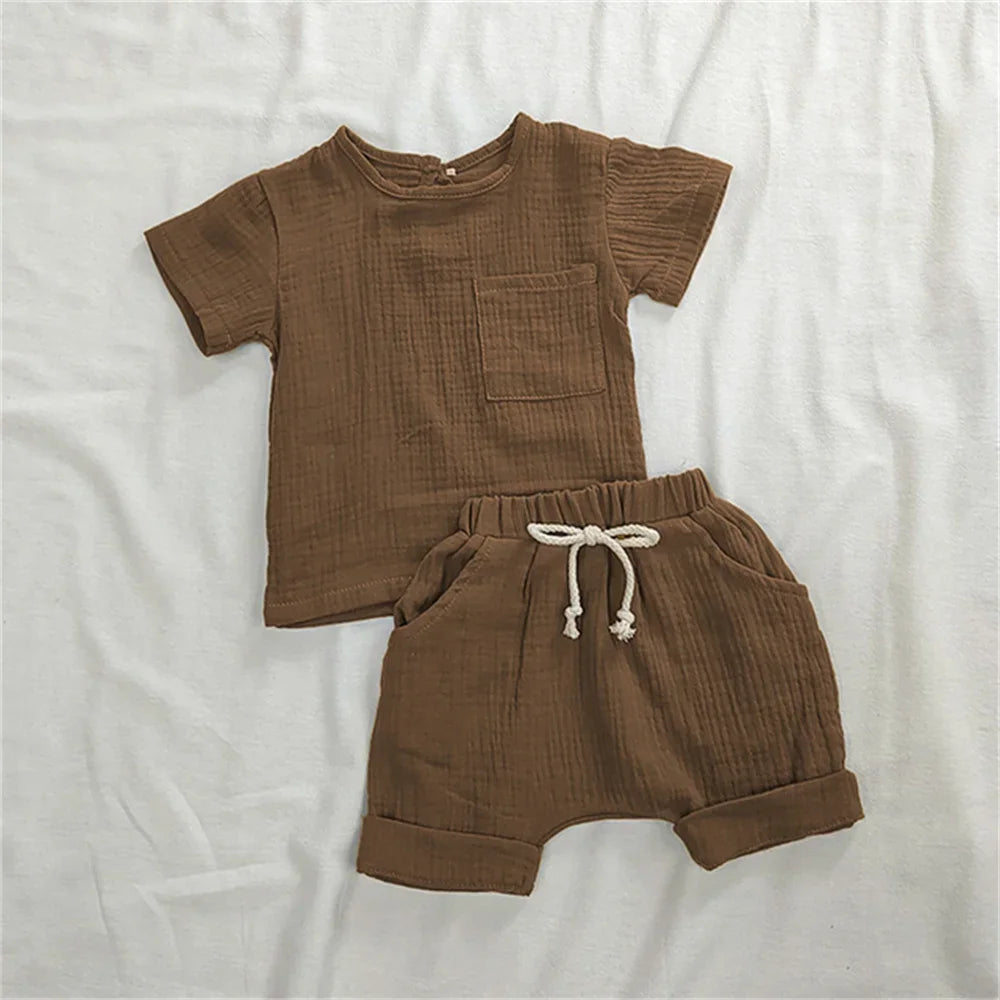 2 Pieces Babies Outfit Set
