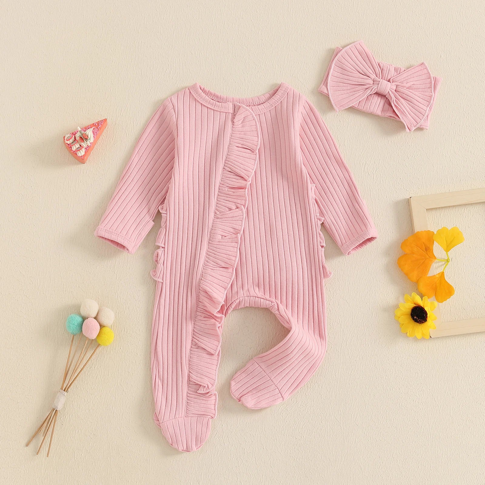 Newborn Baby Girl Fall Outfit