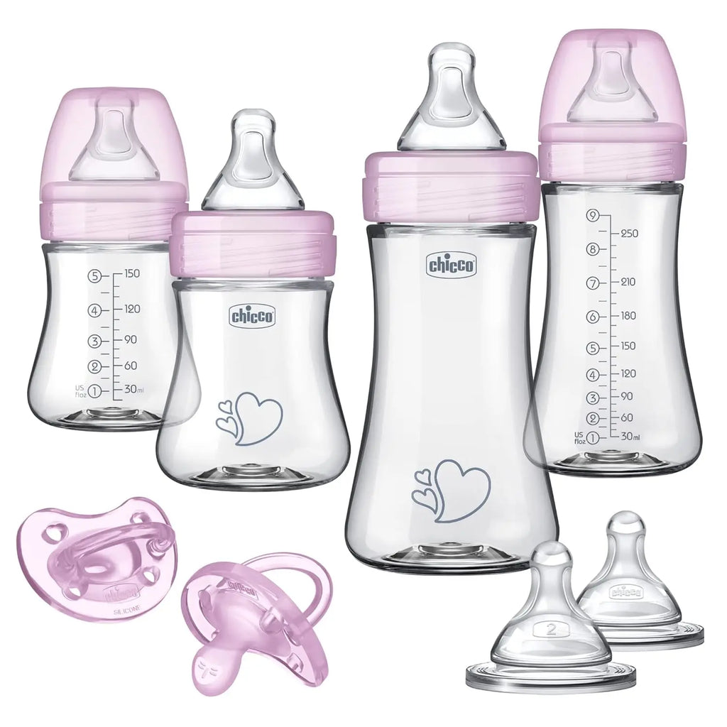 Hybrid Baby Bottle Set: Glass