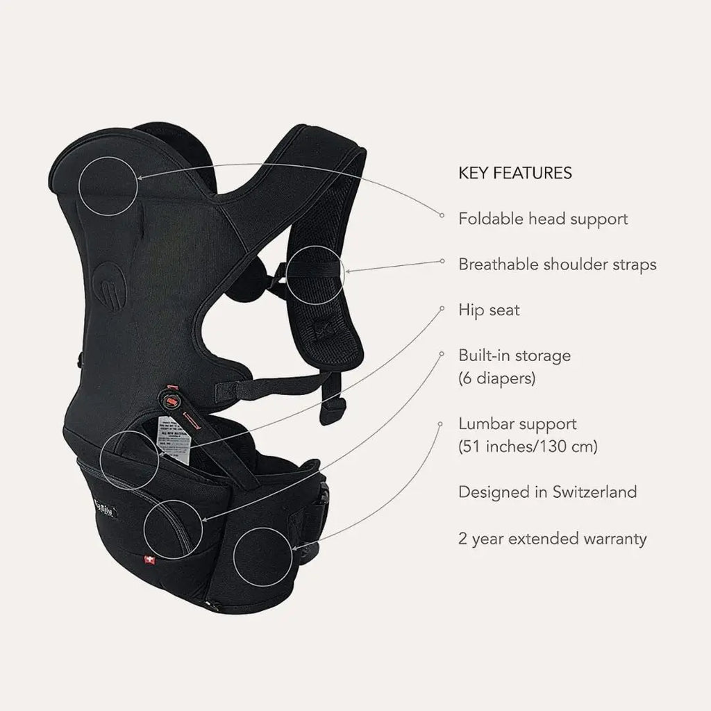 Hip Seat Baby Carrier with 3 Carry Positions