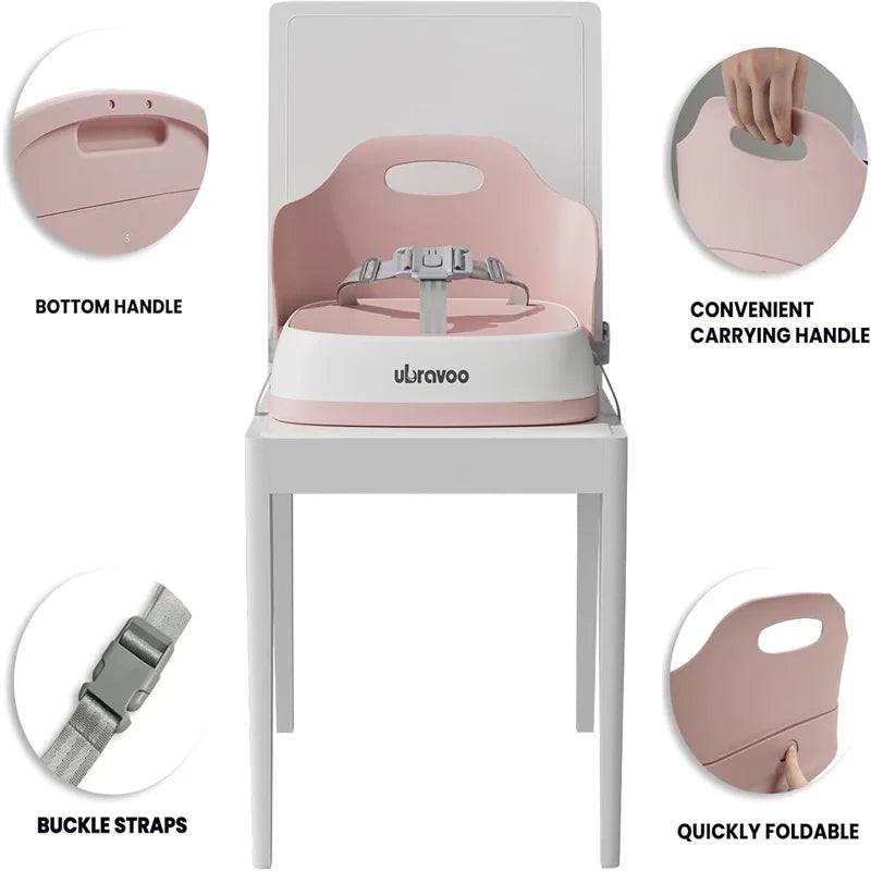 Portable Children's Booster Seat for Dining - Travel High Chair