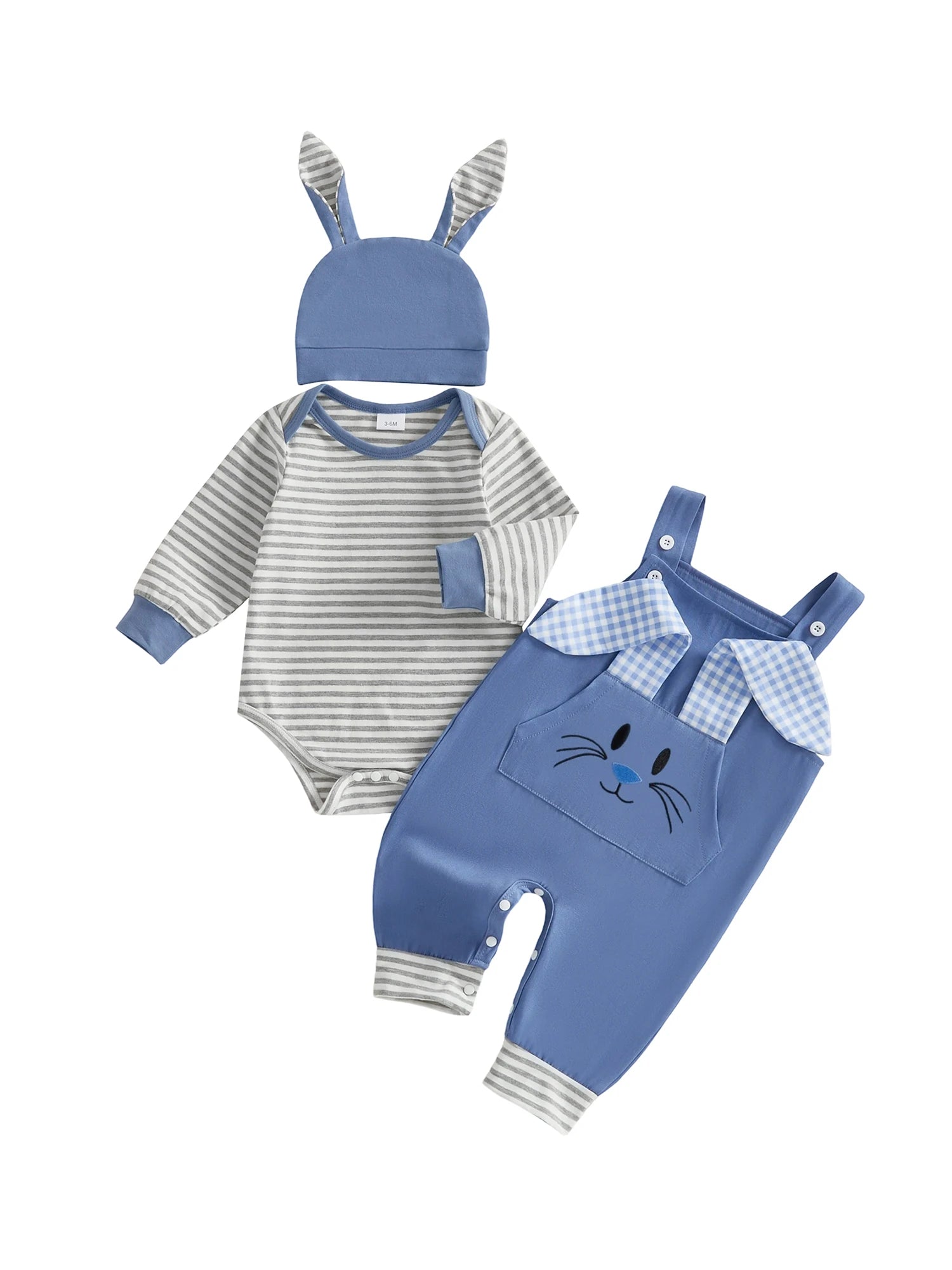 Baby Girl Easter Outfit 3 Piece Set