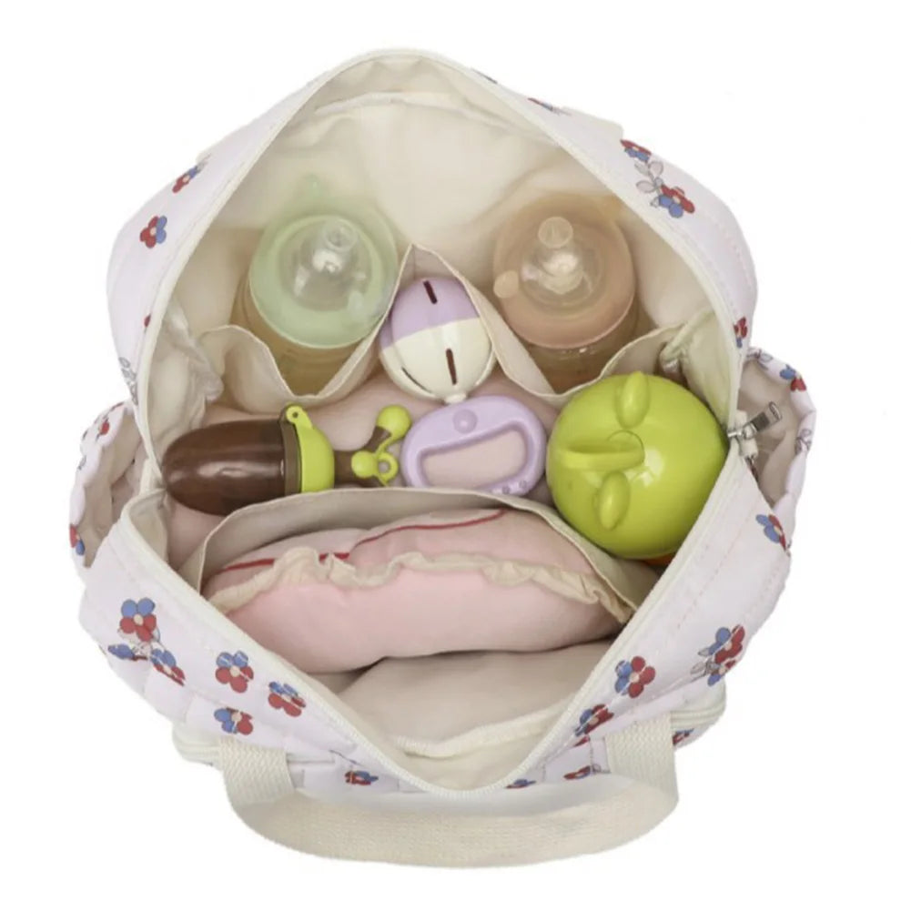Floral Pram Diaper Bag