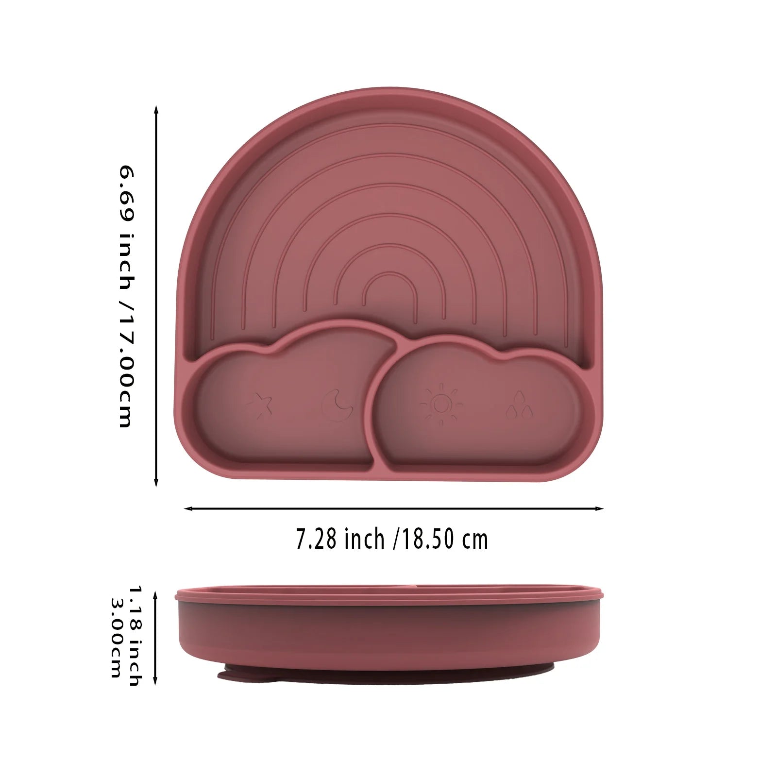 Suction Plates for Baby Silicone Plates