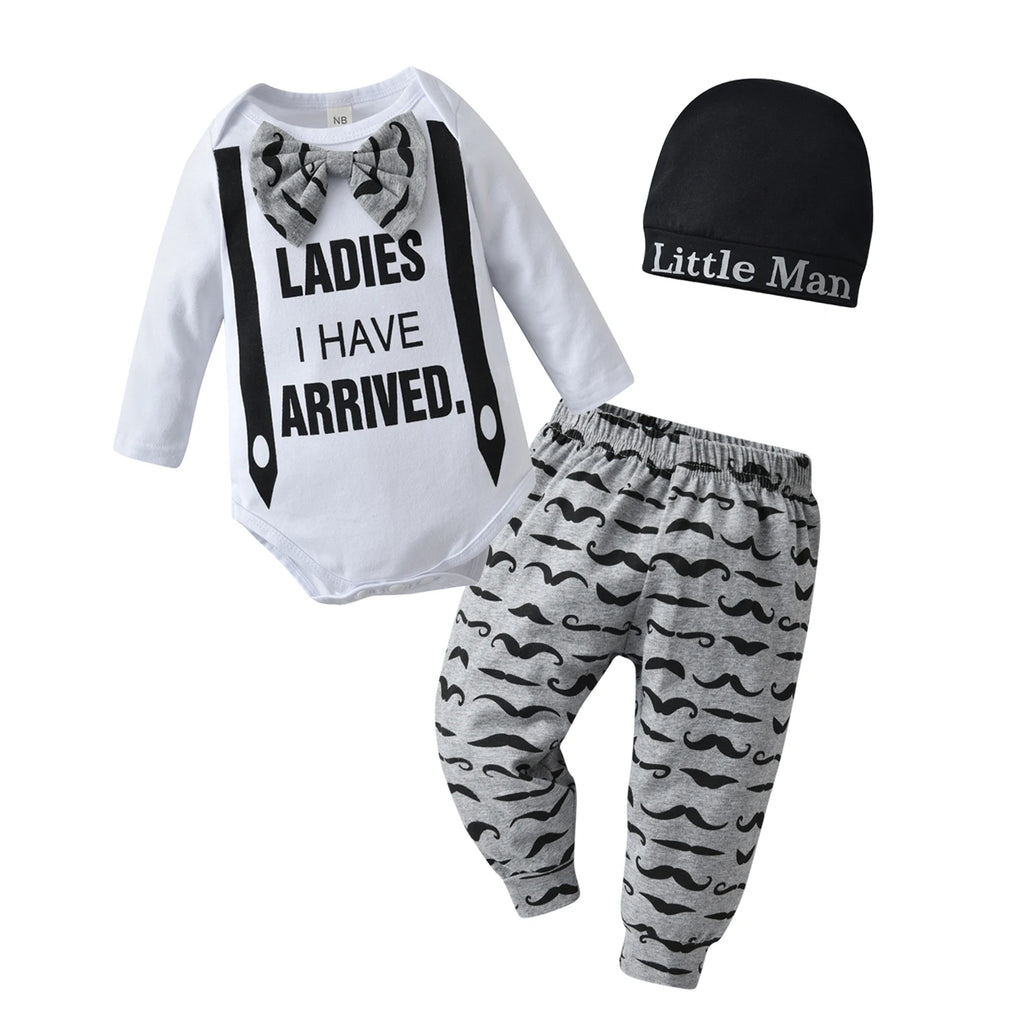 Newborn Baby Boy Clothes Long Sleeve