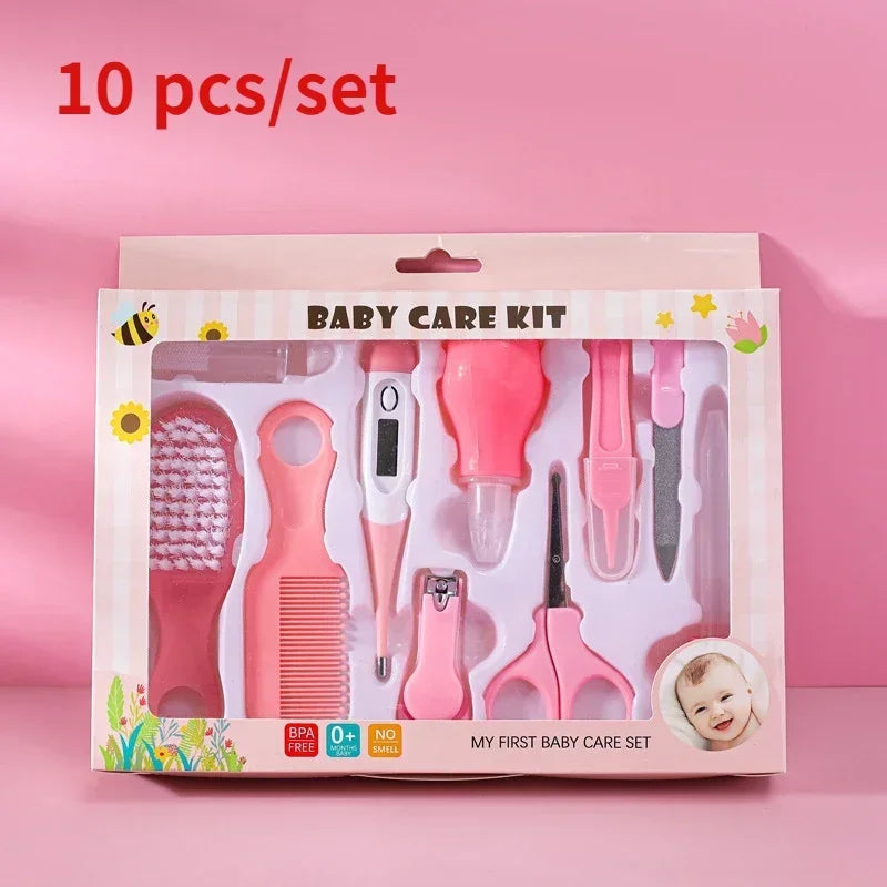 8/10/13pcs Newborn Baby Kids Nail Hair Health Care