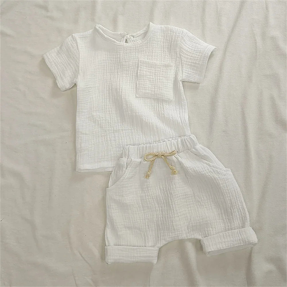 2 Pieces Babies Outfit Set
