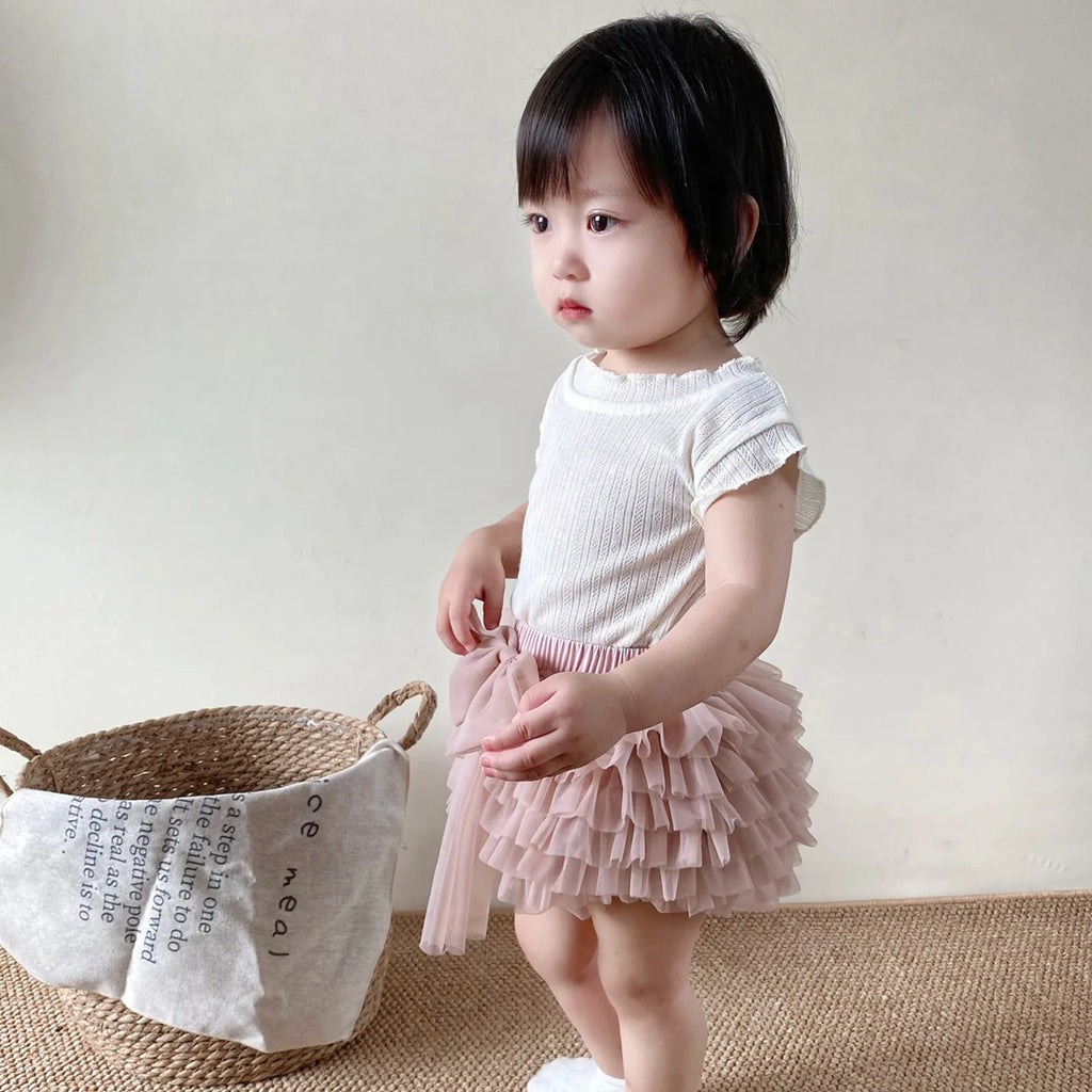 Baby Girls Small Tutu Skirt for Kids Children Puffy Tulle Skirts