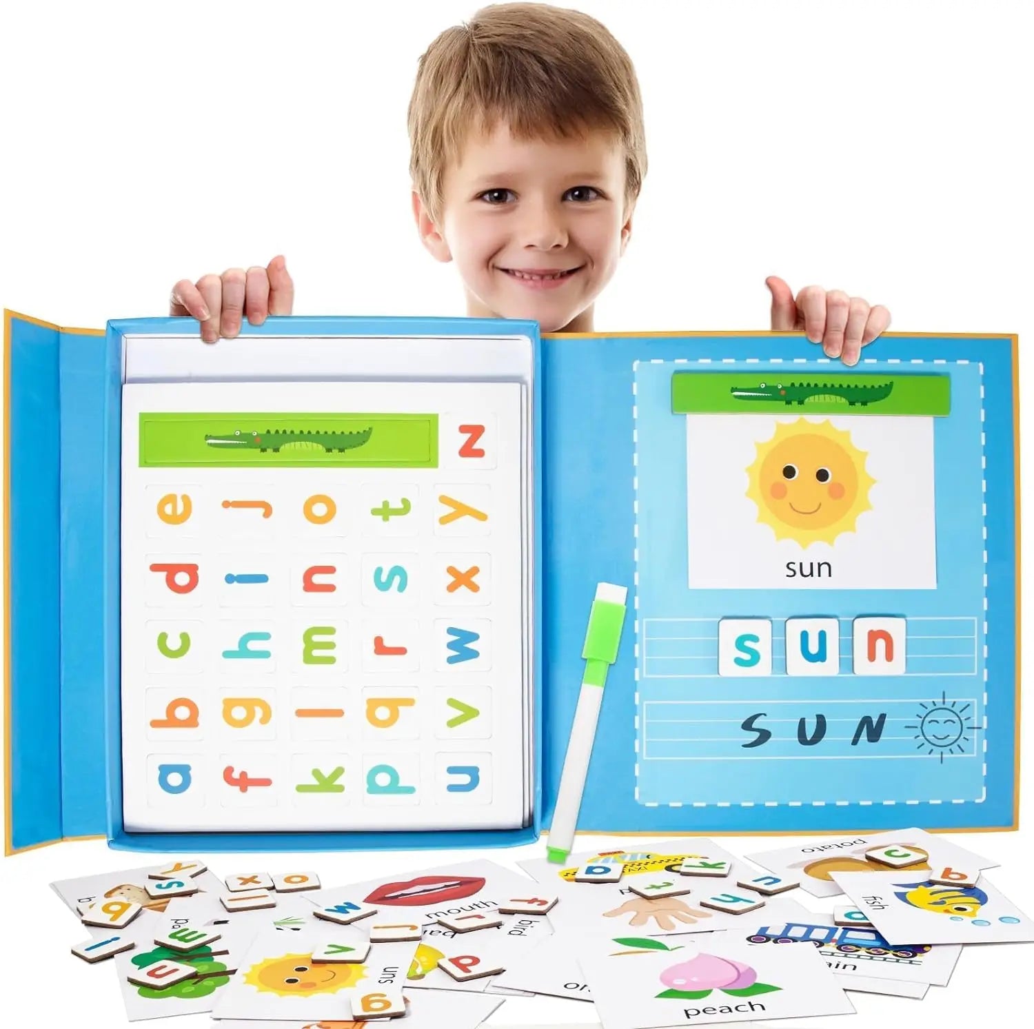 Letters and Numbers Set for Toddlers, 52Pcs